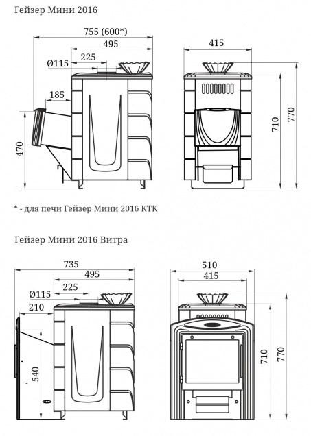 Гейзер Мини 2016 Карбон - смотреть на официальном сайте TMF