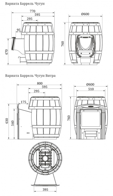 Вариата Чугун Баррель - смотреть на официальном сайте TMF